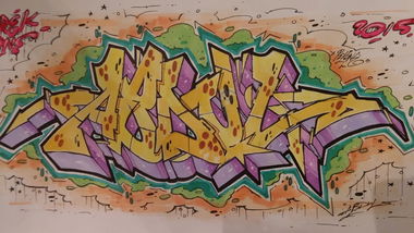 Graffiti Sketch - Photo by REK