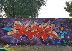 Graffiti Wall - Photo by REK - Rek, Rekone, pmz