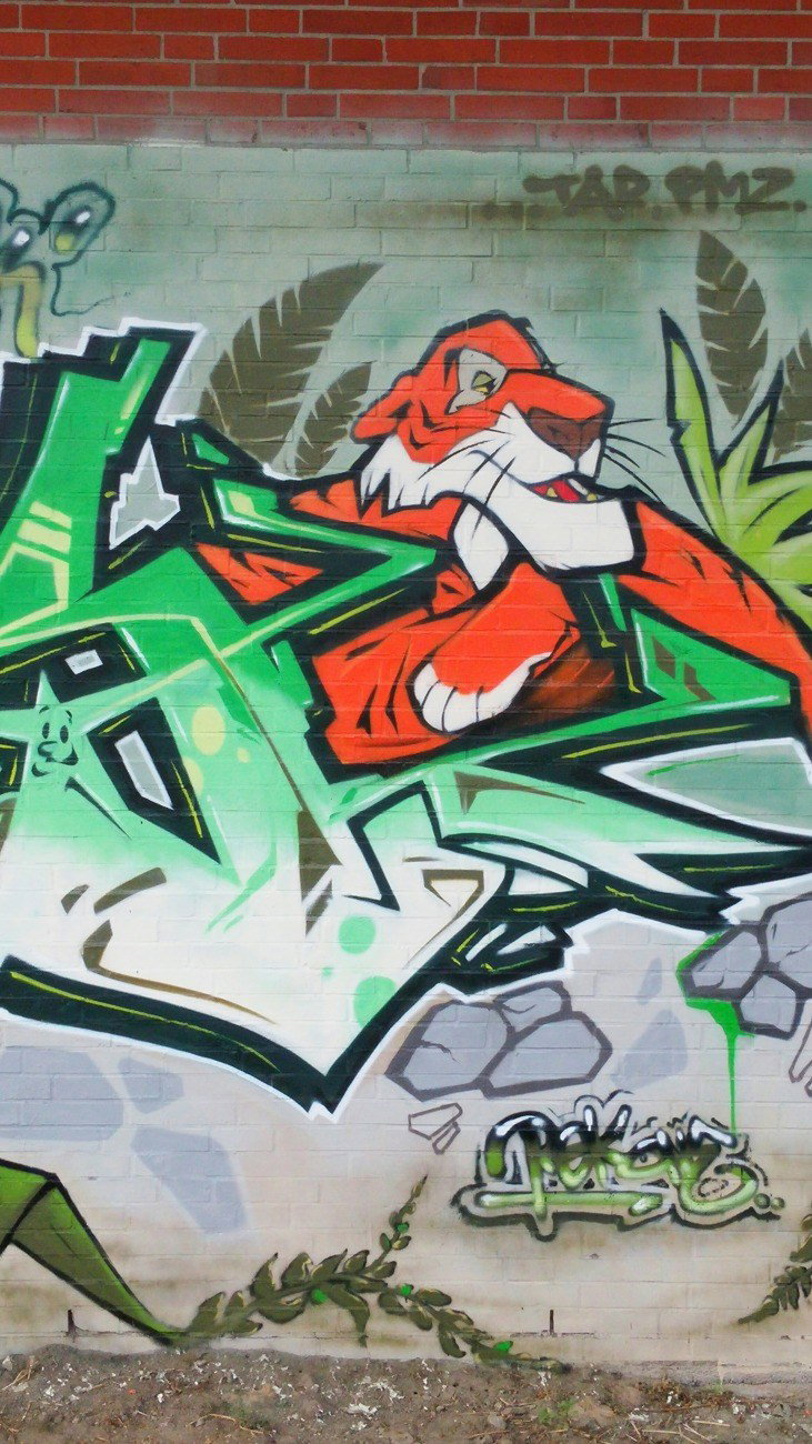 Graffiti Wall - Photo by REK - Rek, Rekone, Marienhafe (2015)