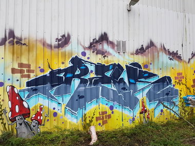 Graffiti Wall - Photo by REK - Rek, Rekone, pmz