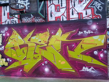 Graffiti Wall - Photo by REK - Rek, Rekone, Hamburg (2017)