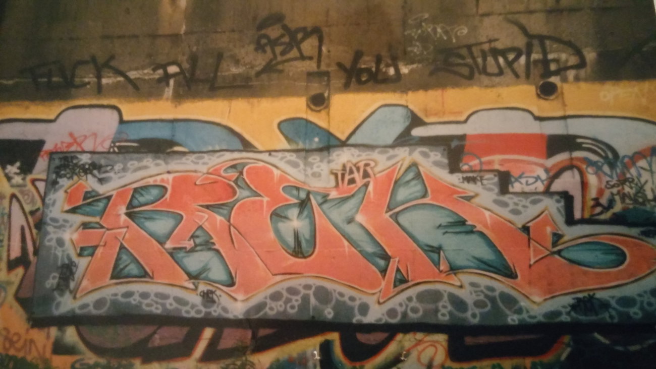 Graffiti Wall - Photo by REK - Rek