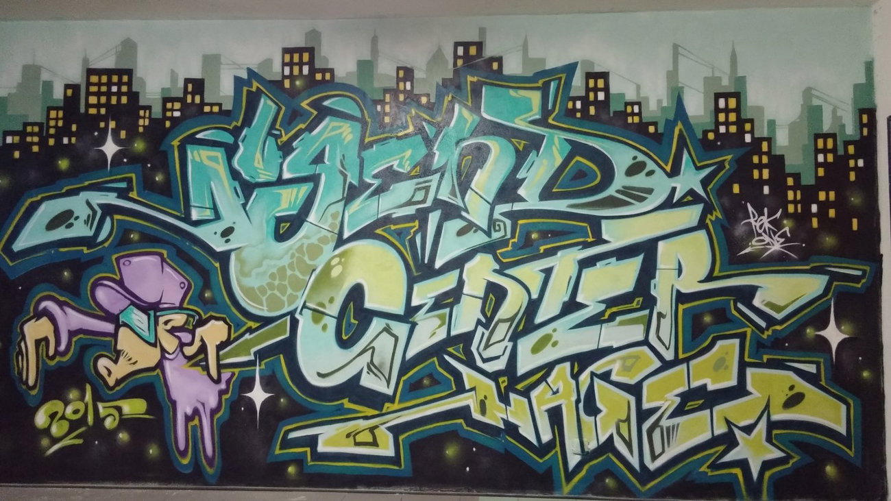 Graffiti Wall - Photo by REK - REK, REKONE (2015)