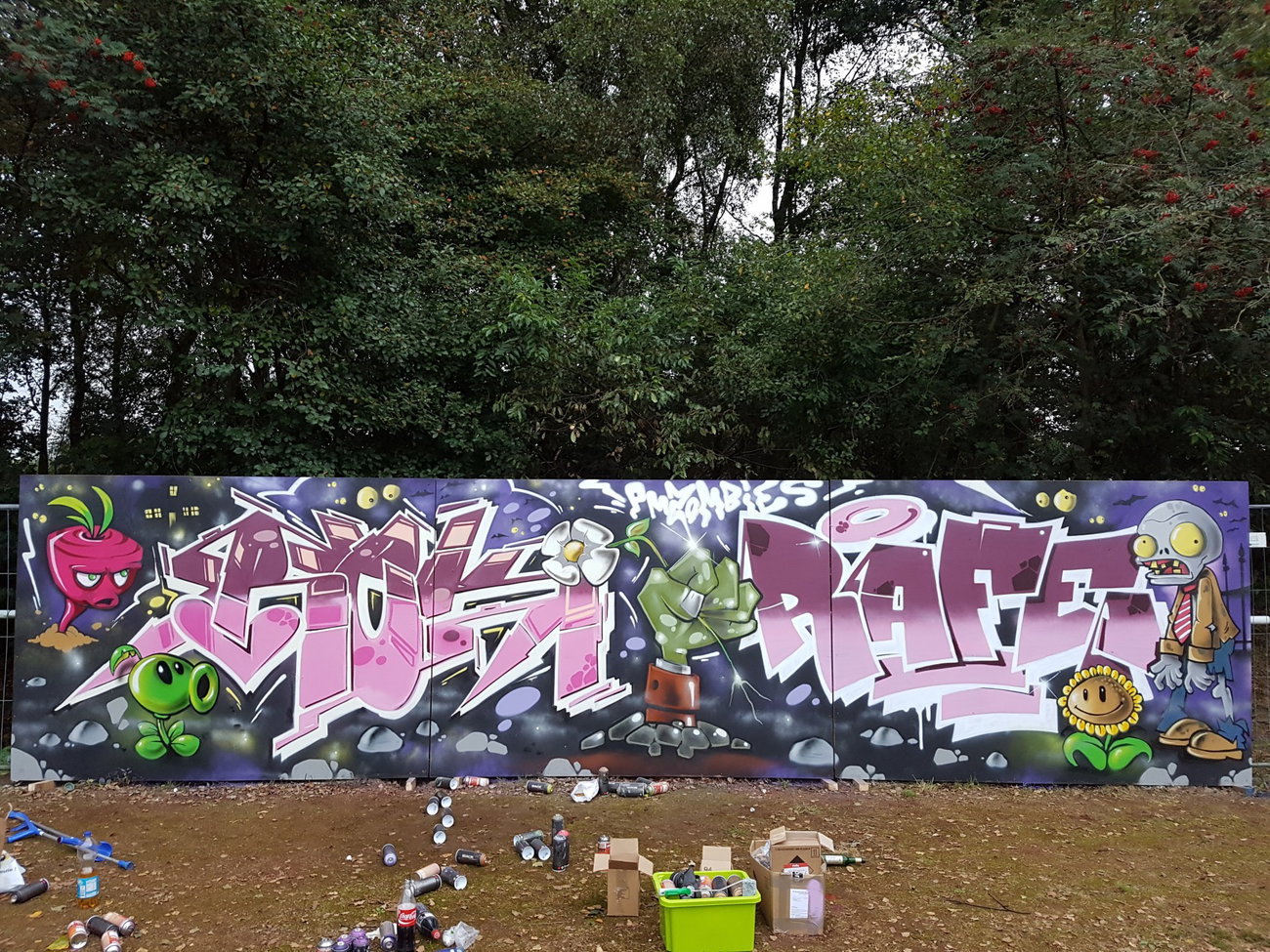 Graffiti Wall - Photo by REK - Rek, Rafe, pmz (2016)