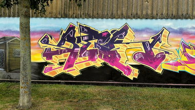 Graffiti Wall - Photo by REK - Rekone, Rek, Ostfriesland (2015)