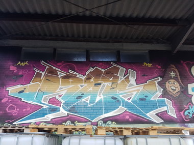 Graffiti Wall - Photo by REK - Rek, pmz, tar