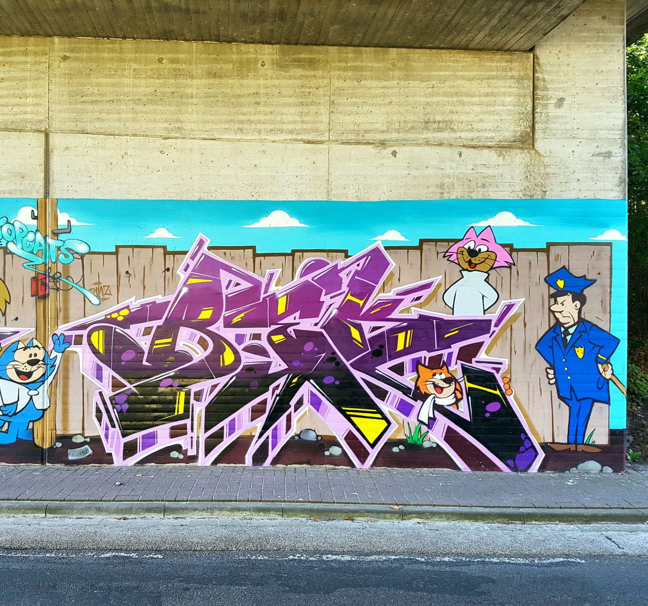 Graffiti Wall - Photo by REK - Rek, Rekone, topcats