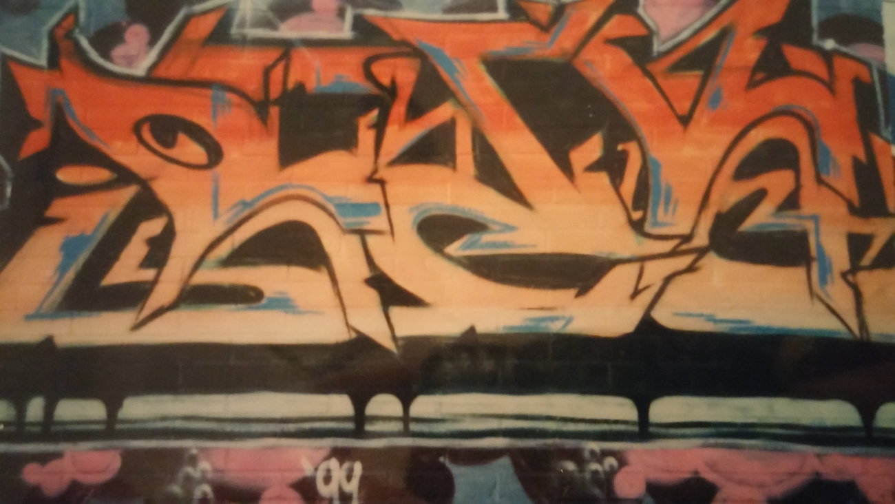 Graffiti Wall - Photo by REK (1999)