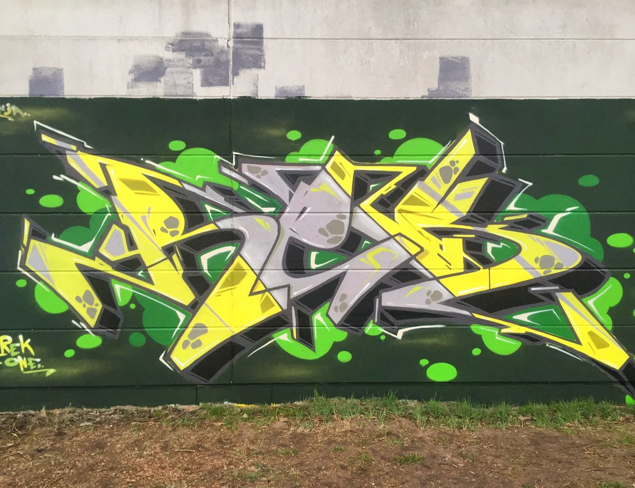 Graffiti Wall - Photo by REK - Rekone, Rek, PMZ