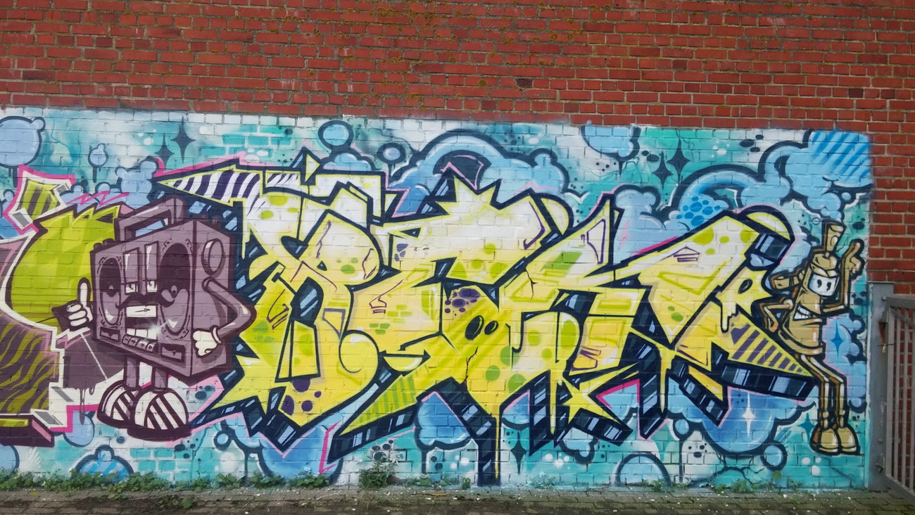 Graffiti Wall - Photo by REK - Rek, Disco, Ostfriesland (2015)