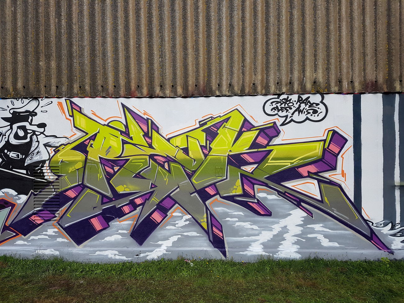 Graffiti Wall - Photo by REK - Rek, Rekone (2016)