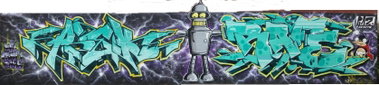 Graffiti Wall - Photo by REK - REK, /RAFE (2015)