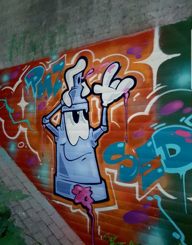 Graffiti Wall - Photo by REK - Rek, Marienhafe, Ostfriesland