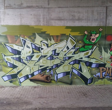 Graffiti Wall - Photo by REK - rek