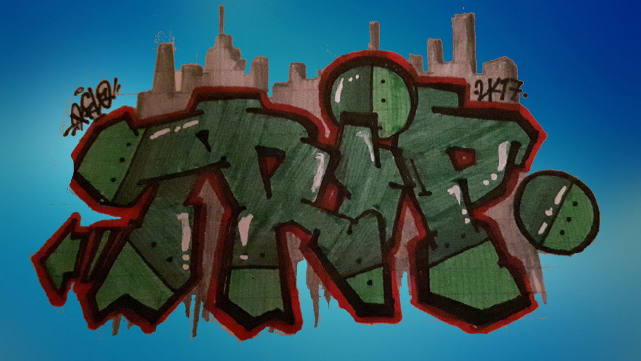 Graffiti Wall in LATVIA - Photo by RELO - relo, trip, dreamer (2017)