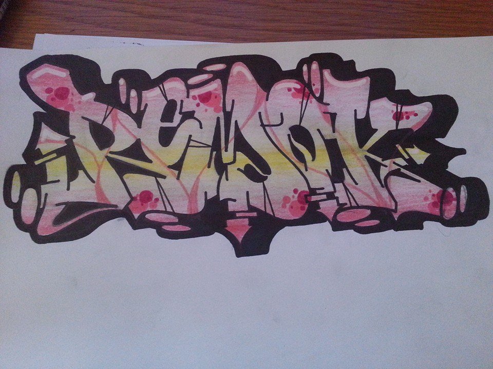 Graffiti Sketch - Photo by REMOK