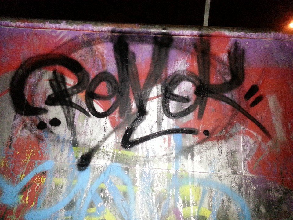 Graffiti Bombing - Photo by REMOK