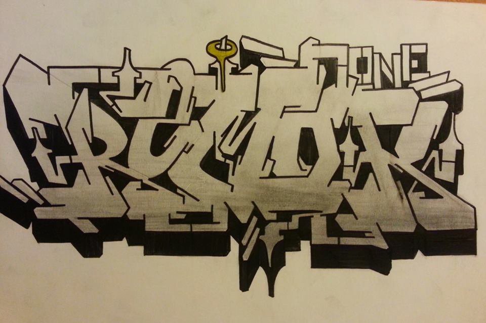 Graffiti Sketch - Photo by REMOK