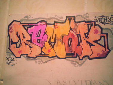 Graffiti Sketch - Photo by REMOK