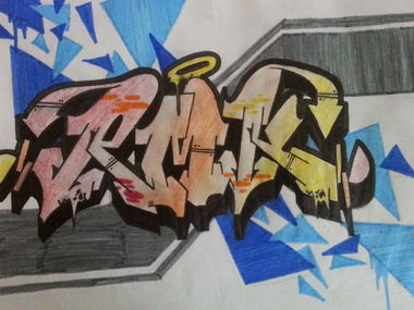 Graffiti Sketch - Photo by REMOK (2014)
