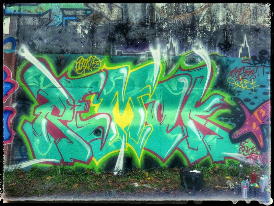Graffiti Wall - Photo by REMOK
