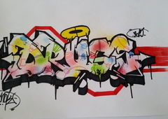 Graffiti Sketch - Photo by REMOK