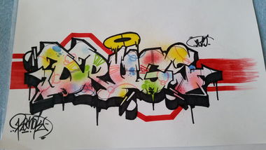 Graffiti Sketch - Photo by REMOK