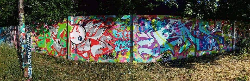 Graffiti Wall in Set místo - Photo by REMOK (2015)