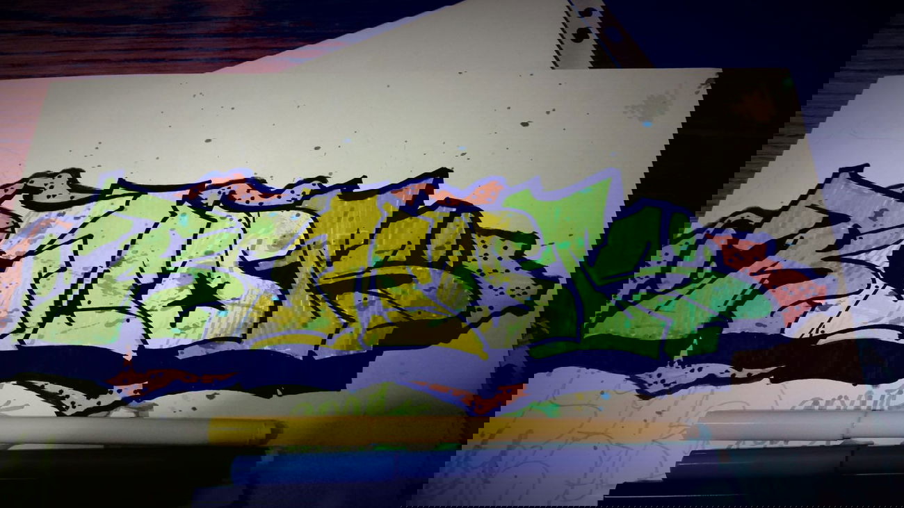 Graffiti Sketch - Photo by REMOK