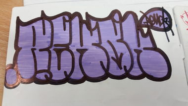 Graffiti Sketch - Photo by REMOK