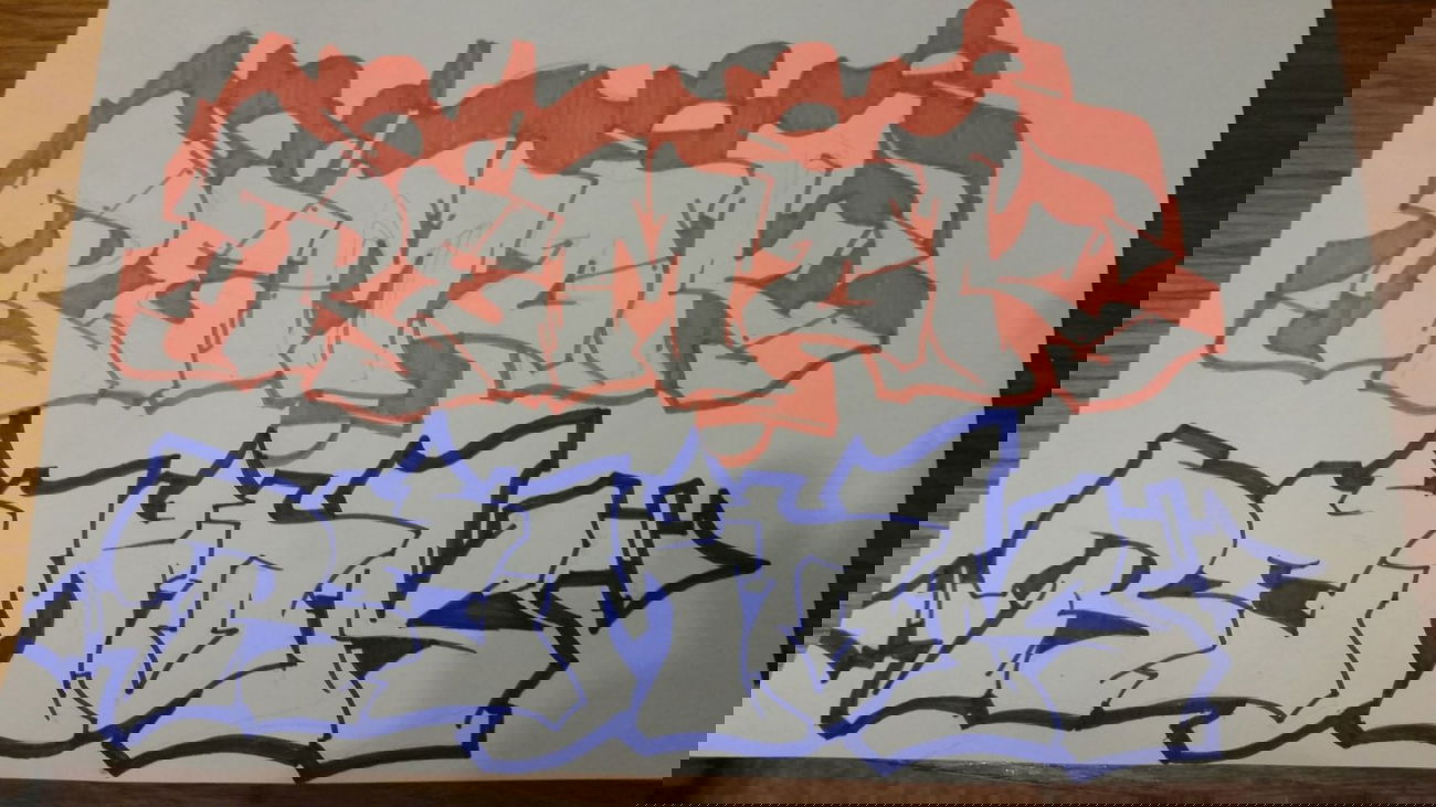 Graffiti Sketch - Photo by REMOK