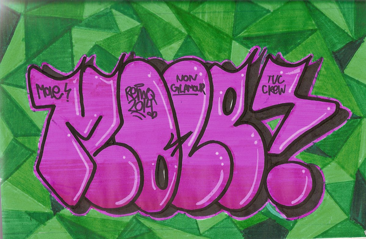 Graffiti Sketch - Photo by REMQ187_TUC - MOLE (2014)