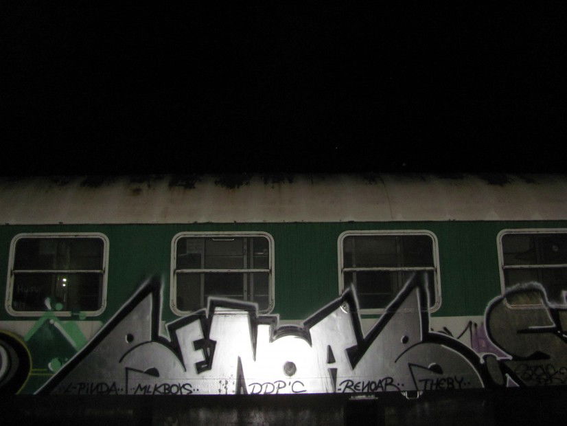 Graffiti Wall in Czech Republic - Photo by RENOAR