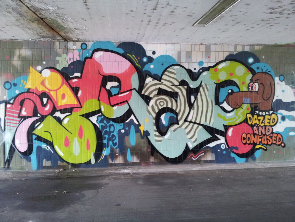 Graffiti Wall - Photo by REUSone - Crap, Sper, JBCB