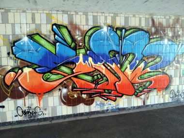 Graffiti Wall - Photo by REUSone - Saw, Colorados, Huckes