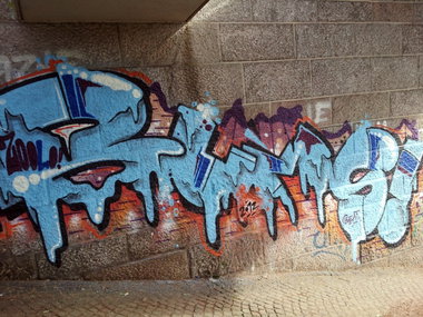 Graffiti Wall - Photo by REUSone - Bums, Zoolo, Beat