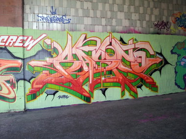 Graffiti Wall - Photo by REUSone - Basco, Sure, Renegades