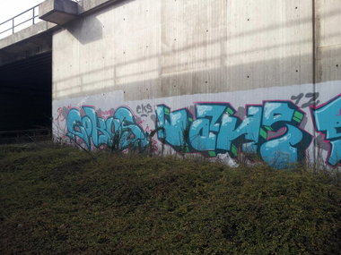 Graffiti Wall - Photo by REUSone - Cokus, CKS, Wahr