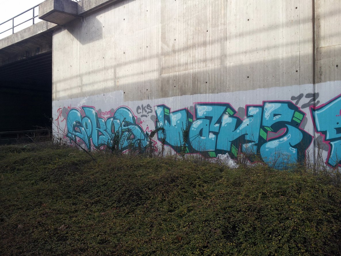 Graffiti Wall - Photo by REUSone - Cokus, CKS, Wahr