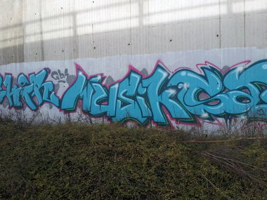 Graffiti Wall - Photo by REUSone - Skir, Musik, Isak