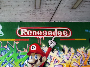 Graffiti Wall - Photo by REUSone - Renegades, Basco, Rast