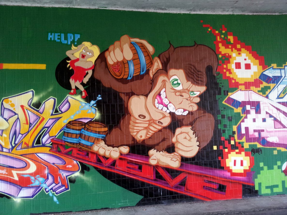 Graffiti Wall - Photo by REUSone - Renegades, Rast, Karo