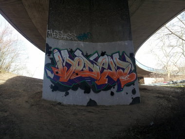 Graffiti Wall - Photo by REUSone - Modem, Hass, Karo