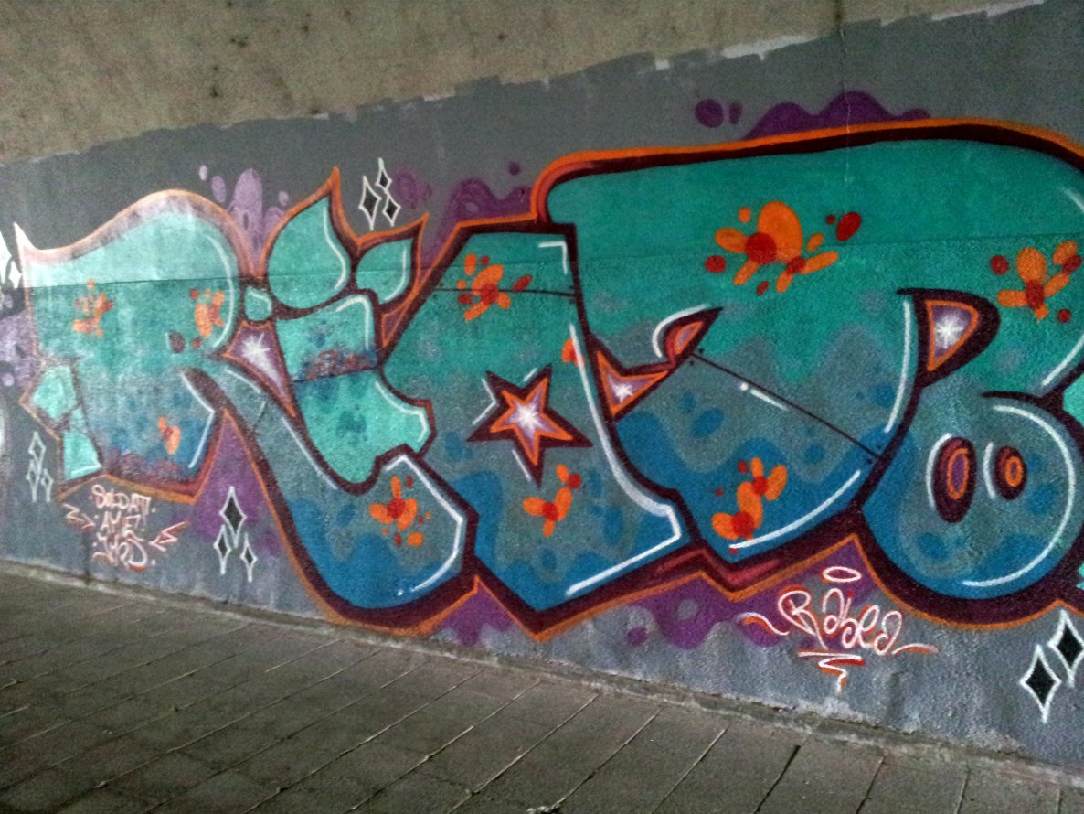 Graffiti Wall - Photo by REUSone - Riot, Soldat