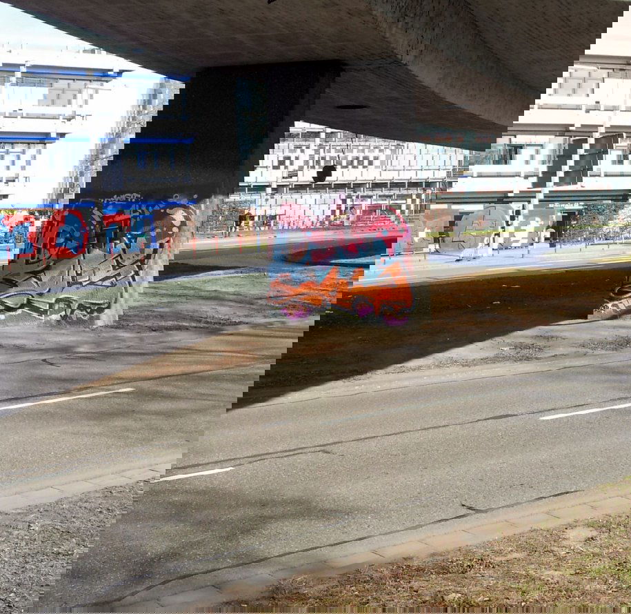 Graffiti Wall - Photo by REUSone - Bums, Nougat, Dolphinz