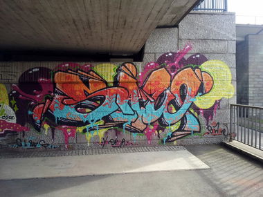 Graffiti Wall - Photo by REUSone - Saw, Colorados, Sper
