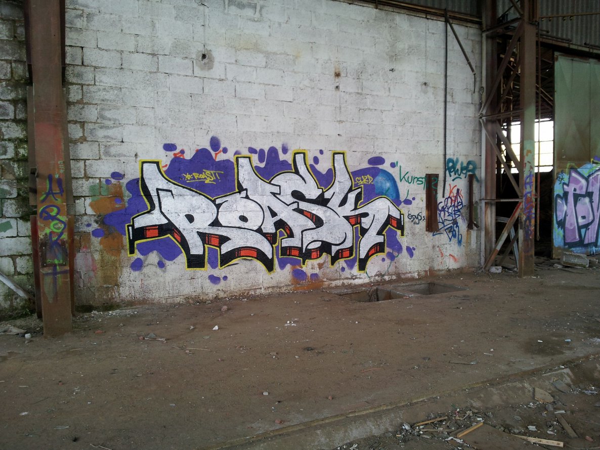 Graffiti Wall - Photo by REUSone - Roask, Roast, CLRD