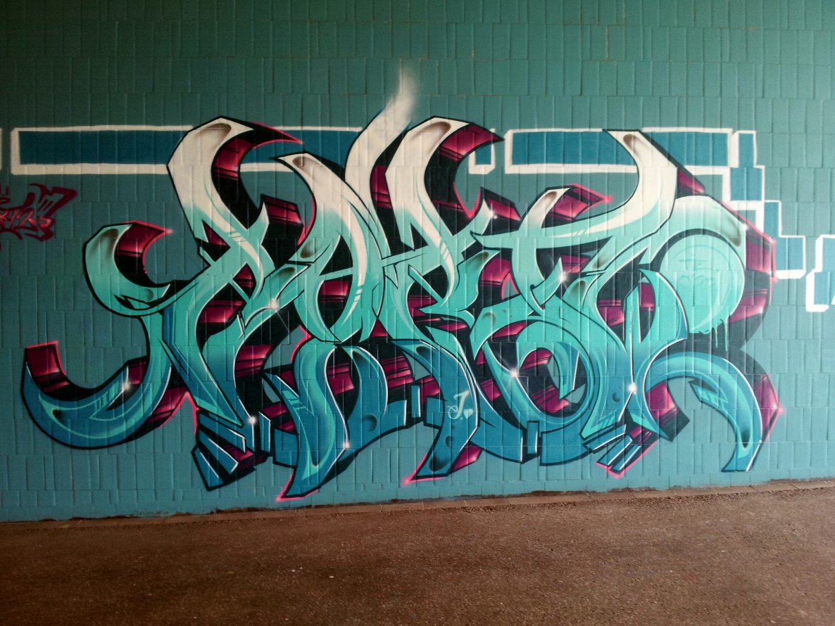Graffiti Wall - Photo by REUSone - Renegades