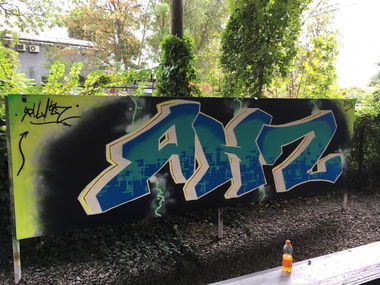 Graffiti Wall in Deutschland - Photo by RHZStyles - rollholz, RHZStyles (2016)