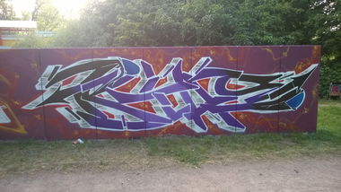 Graffiti Wall - Photo by RIAS - RIAS, CBW, DFS